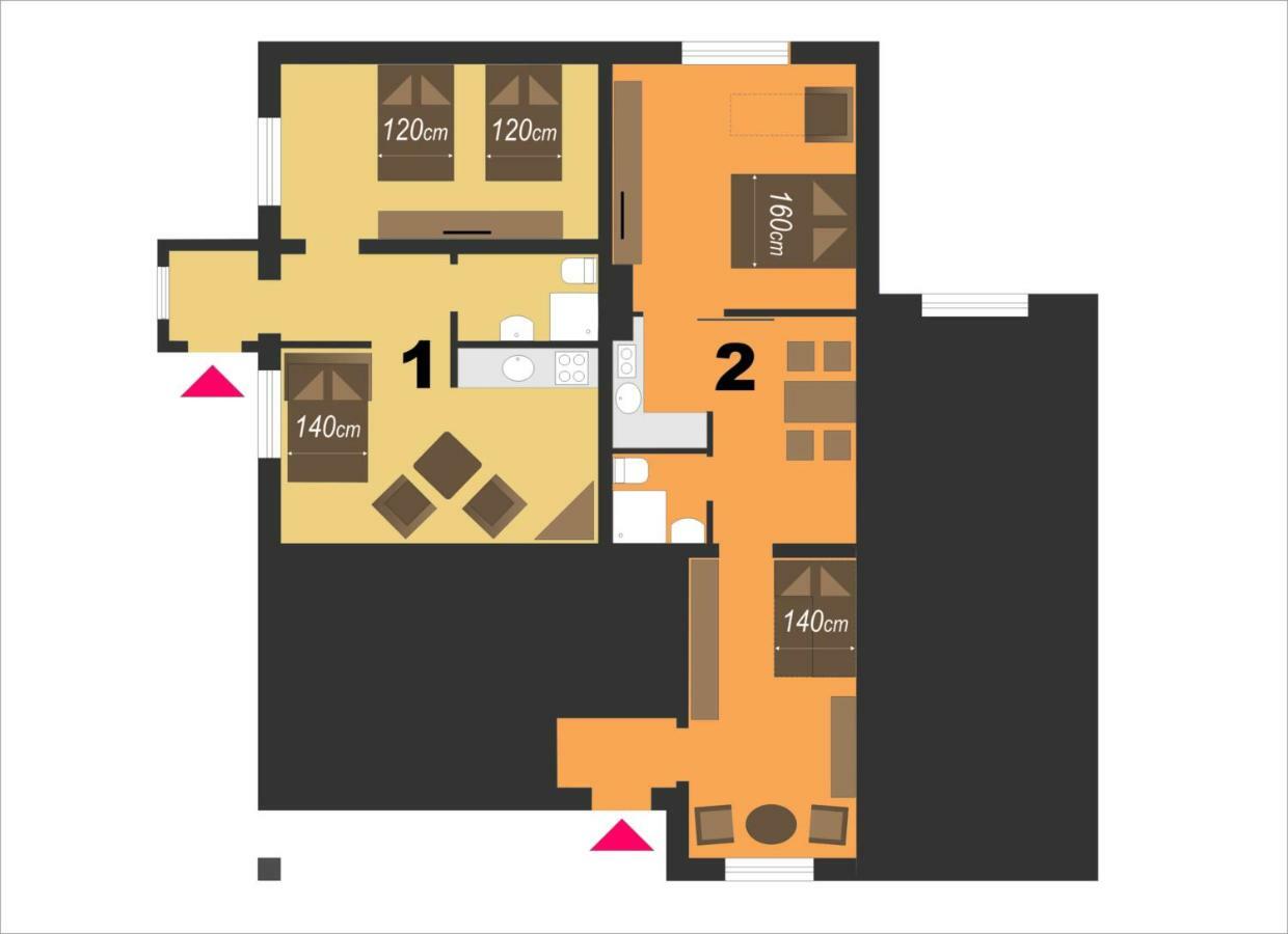 Apartamenty Jja Крыница-Здруй Экстерьер фото
